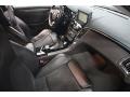 2011 Cadillac CTS Ebony Interior Front Seat Photo