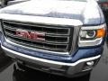 2014 Cobalt Blue Metallic GMC Sierra 1500 SLE Double Cab 4x4  photo #2