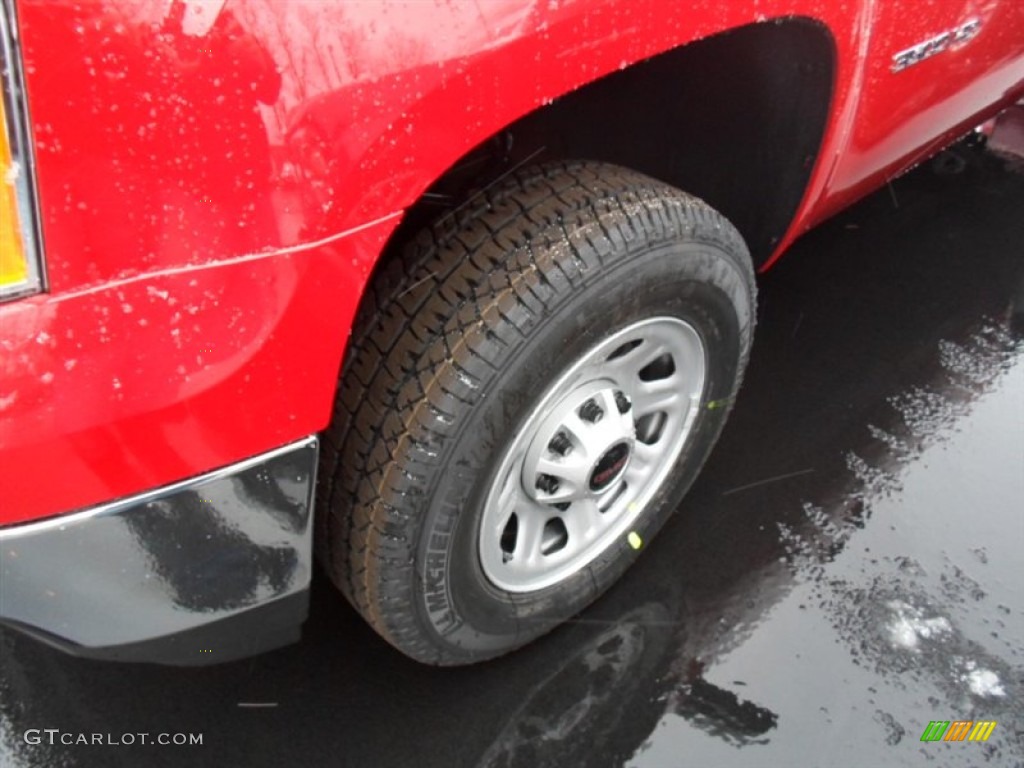 2014 Sierra 3500HD Regular Cab 4x4 - Fire Red / Dark Titanium photo #3