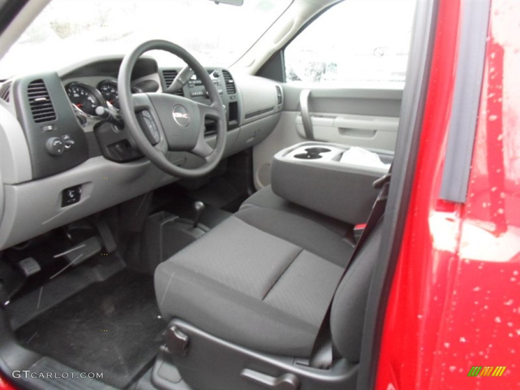 2014 Sierra 3500HD Regular Cab 4x4 - Fire Red / Dark Titanium photo #4