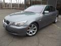 Space Grey Metallic 2008 BMW 5 Series 535i Sedan