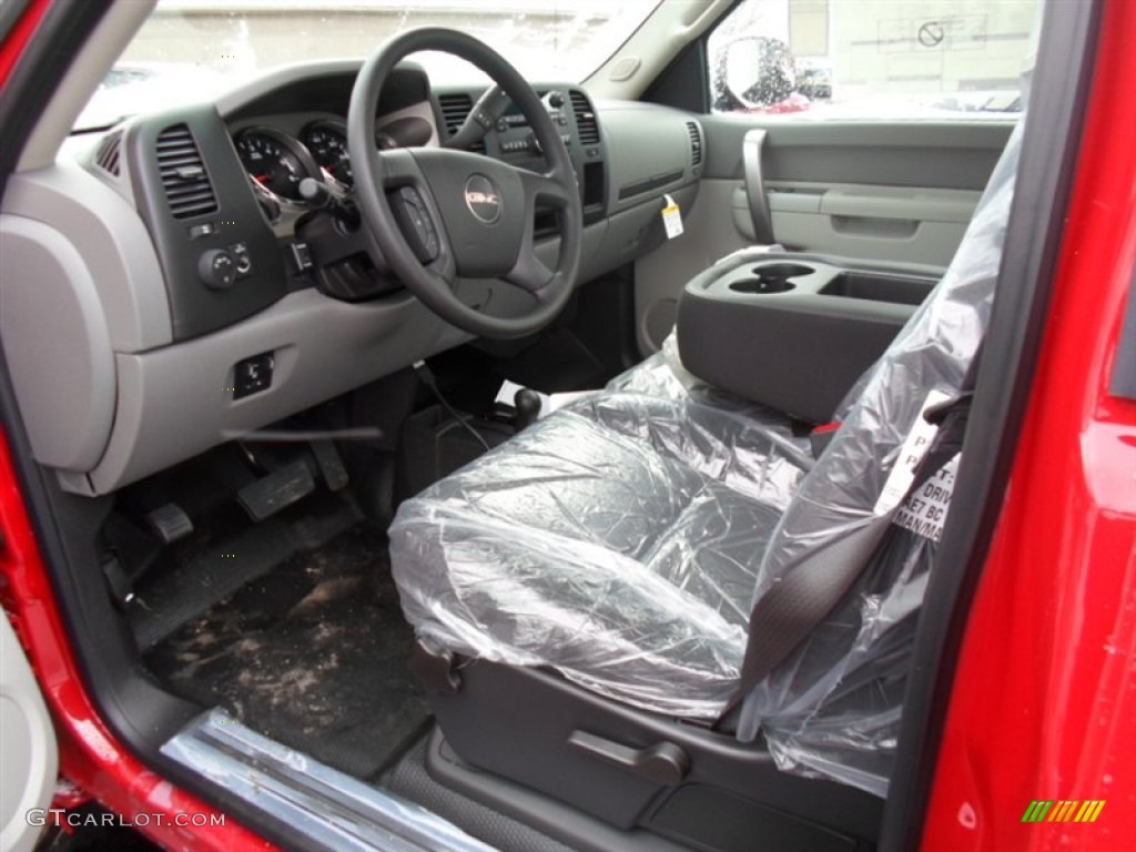 2014 GMC Sierra 3500HD Regular Cab 4x4 Plow Truck Interior Color Photos
