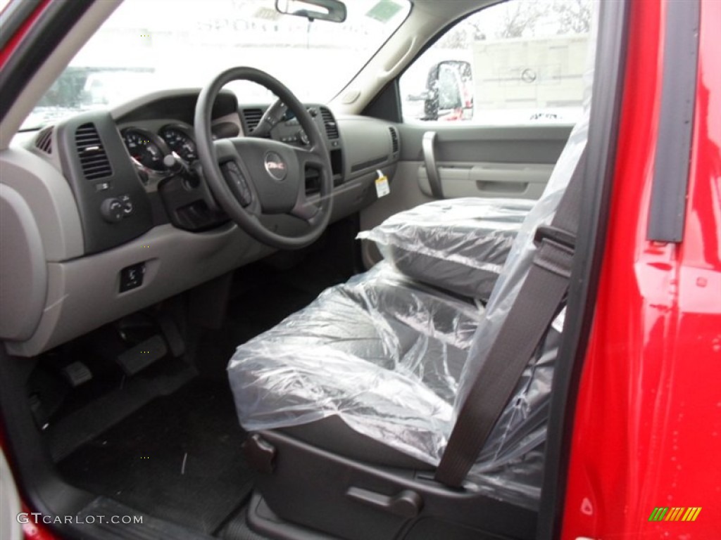 2014 Sierra 3500HD Regular Cab Dually Chassis - Fire Red / Dark Titanium photo #4