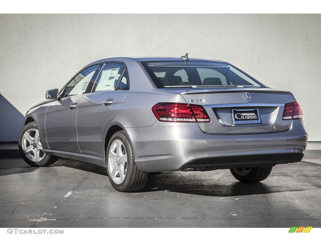 2014 E 350 Sport Sedan - Paladium Silver Metallic / Silk Beige/Espresso Brown photo #2