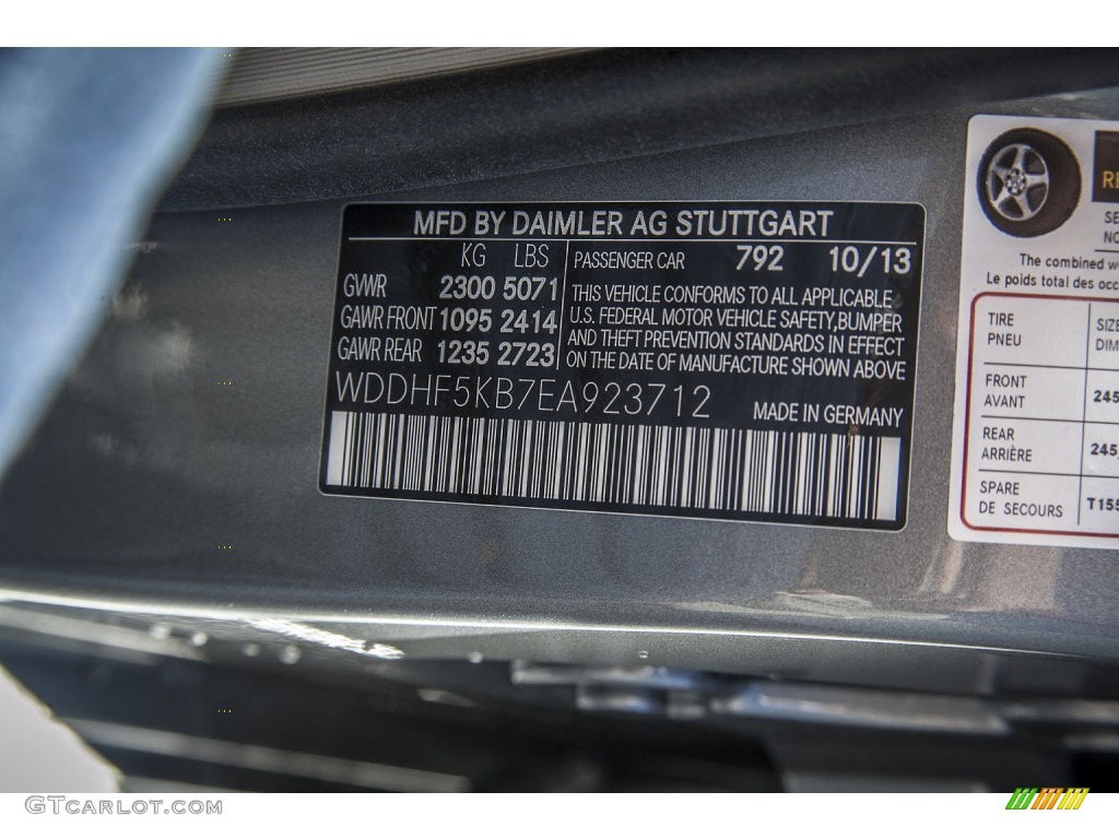 2014 E 350 Sport Sedan - Paladium Silver Metallic / Silk Beige/Espresso Brown photo #7