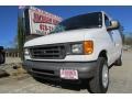 Oxford White 2007 Ford E Series Van E150 Commercial