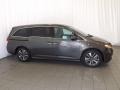 2014 Smoky Topaz Metallic Honda Odyssey Touring  photo #5