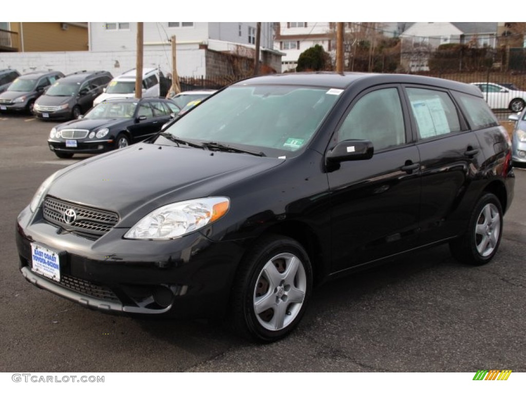2006 Matrix AWD - Black Sand Pearl / Dark Gray photo #3