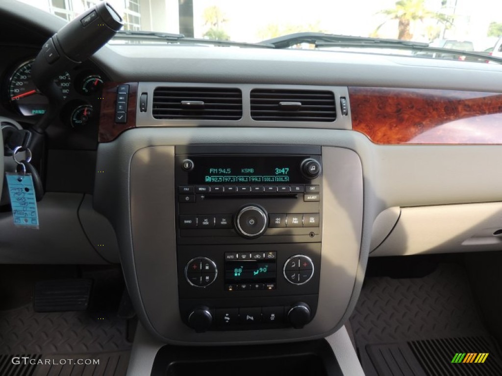 2013 Sierra 1500 SLT Crew Cab 4x4 - Quicksilver Metallic / Light Titanium/Dark Titanium photo #17