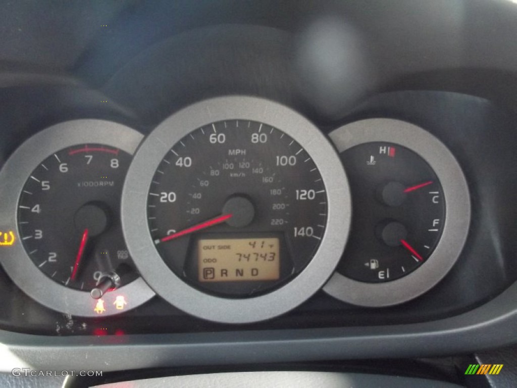 2008 RAV4 Sport 4WD - Black / Dark Charcoal photo #27
