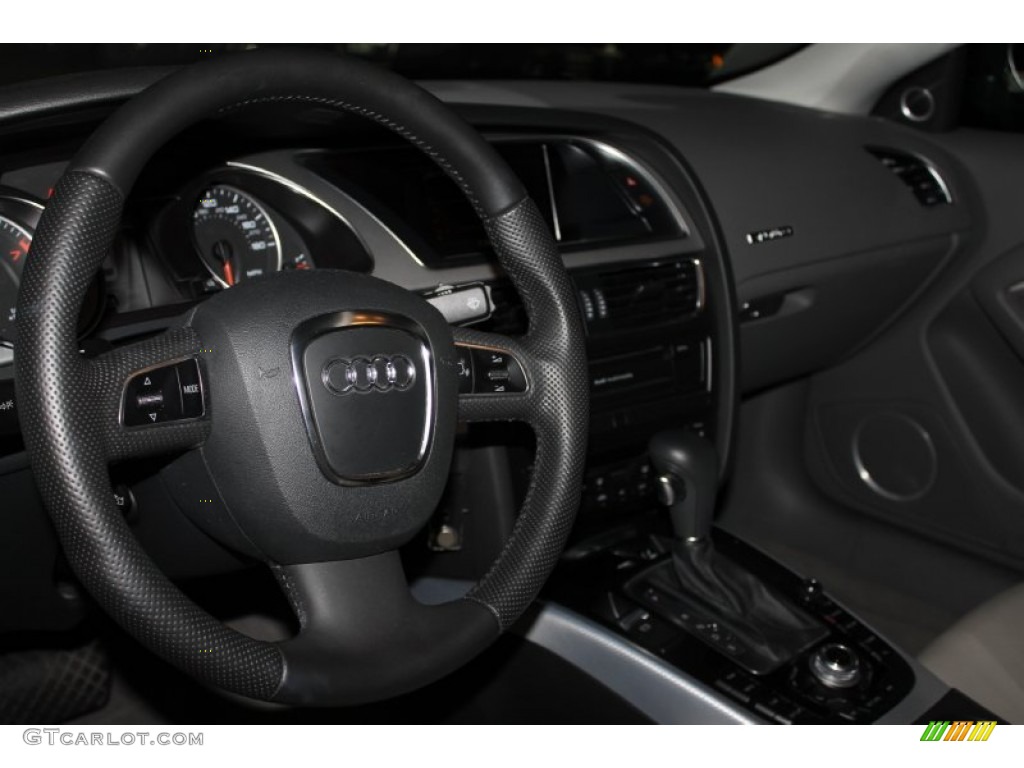 2011 A5 2.0T quattro Coupe - Quartz Grey Metallic / Light Grey photo #15