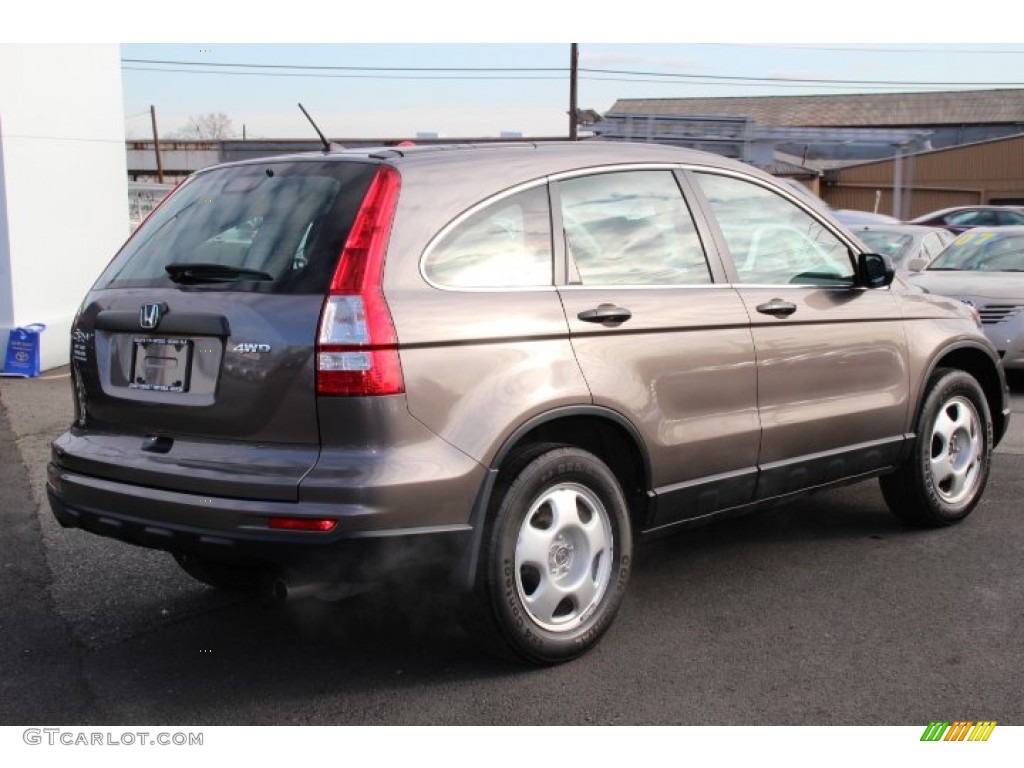 2011 CR-V LX 4WD - Urban Titanium Metallic / Black photo #4