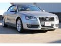 2011 Quartz Grey Metallic Audi A5 2.0T quattro Convertible  photo #3