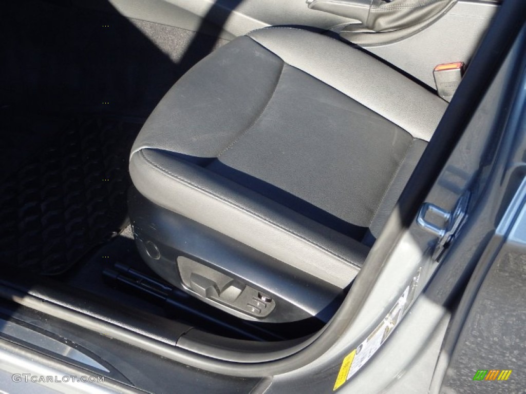 2011 3 Series 335i xDrive Sedan - Space Gray Metallic / Gray Dakota Leather photo #10