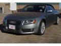 2011 Quartz Grey Metallic Audi A5 2.0T quattro Convertible  photo #5