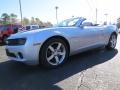 2012 Silver Ice Metallic Chevrolet Camaro LT Convertible  photo #3