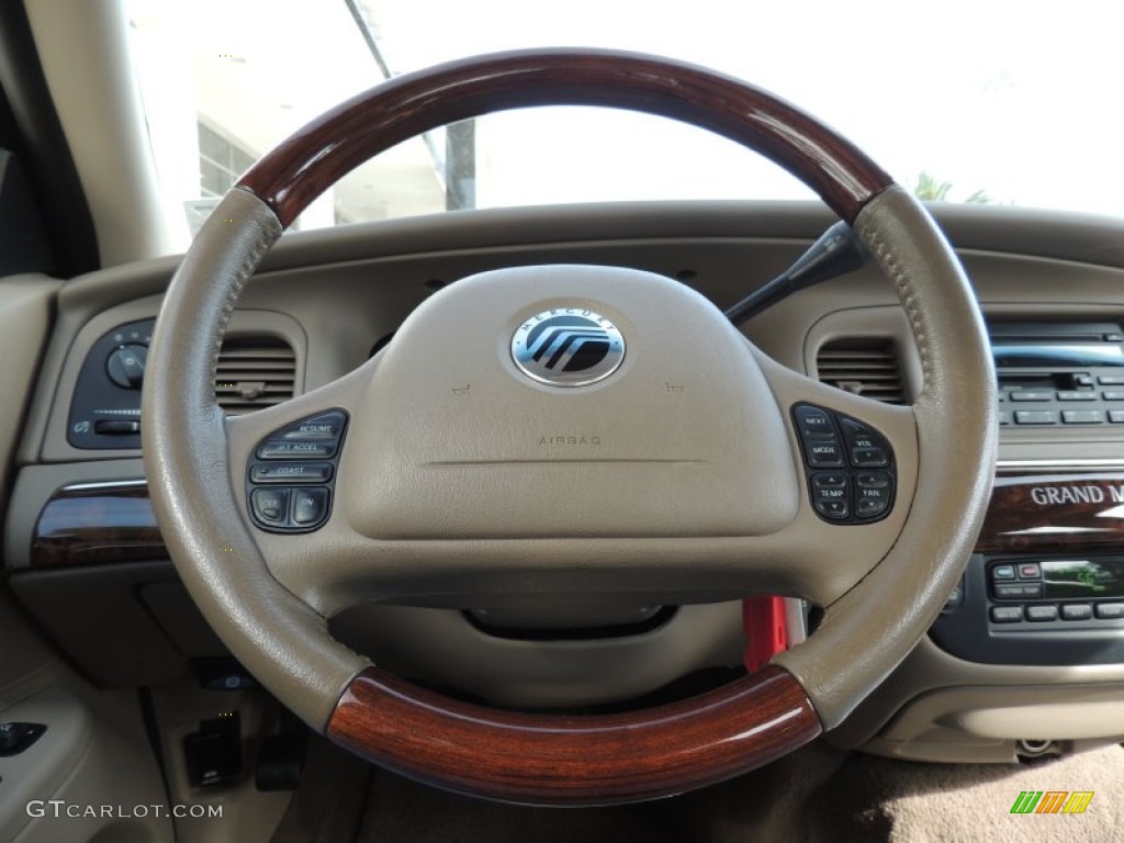 2004 Grand Marquis LS - Arizona Beige Metallic / Medium Parchment photo #14