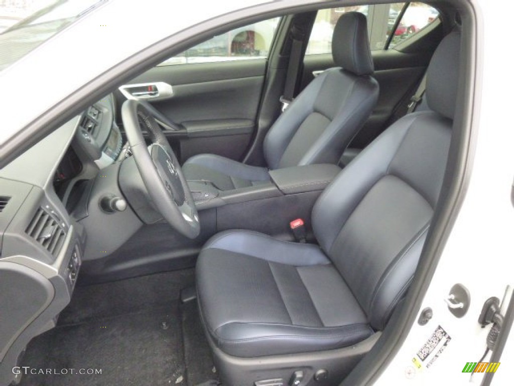 2012 Lexus CT F Sport Special Edition Hybrid Front Seat Photo #89196847