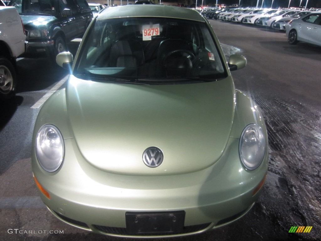 2008 New Beetle S Coupe - Gecko Green / Black photo #4