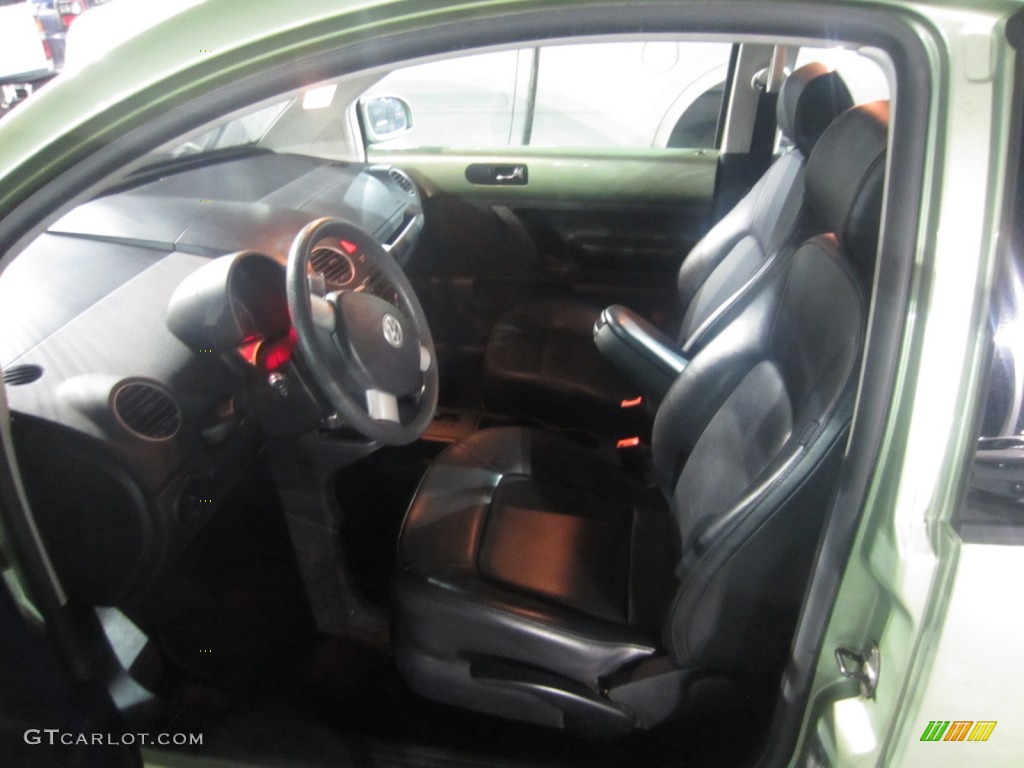 2008 New Beetle S Coupe - Gecko Green / Black photo #6