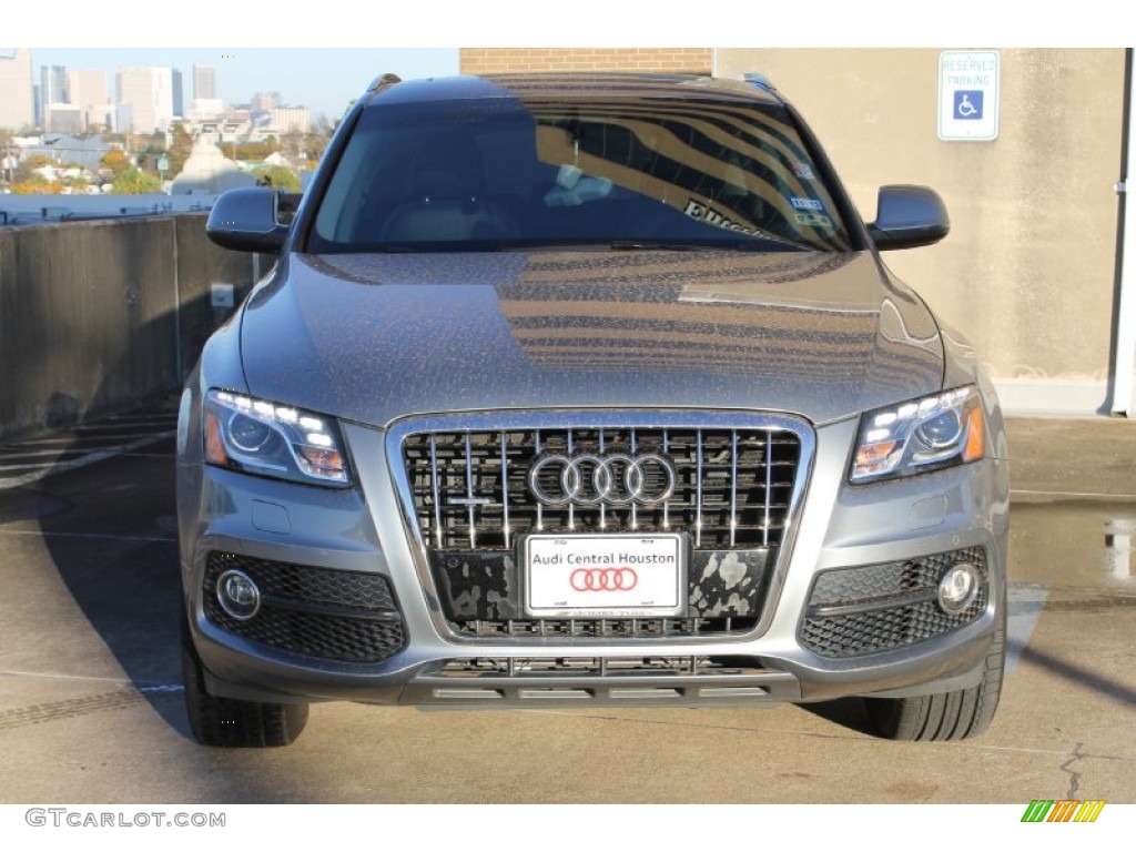 2011 Q5 3.2 quattro - Ice Silver Metallic / Light Gray photo #2