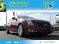 Crystal Red Tintcoat 2011 Cadillac CTS 3.6 Sedan