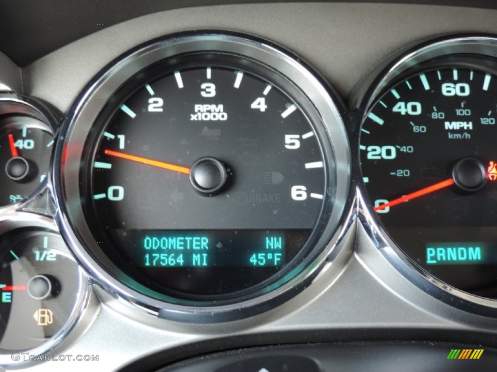 2012 Sierra 1500 SLE Crew Cab - Summit White / Very Dark Cashmere/Light Cashmere photo #15