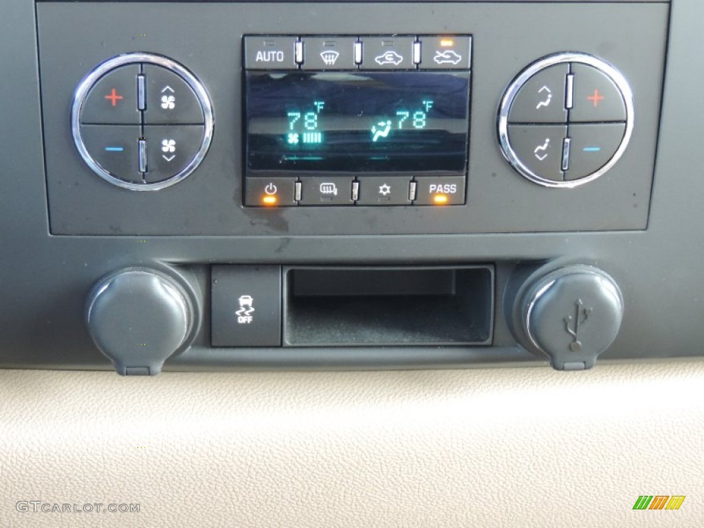 2012 Sierra 1500 SLE Crew Cab - Summit White / Very Dark Cashmere/Light Cashmere photo #18