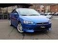 Octane Blue Pearl 2011 Mitsubishi Lancer GTS