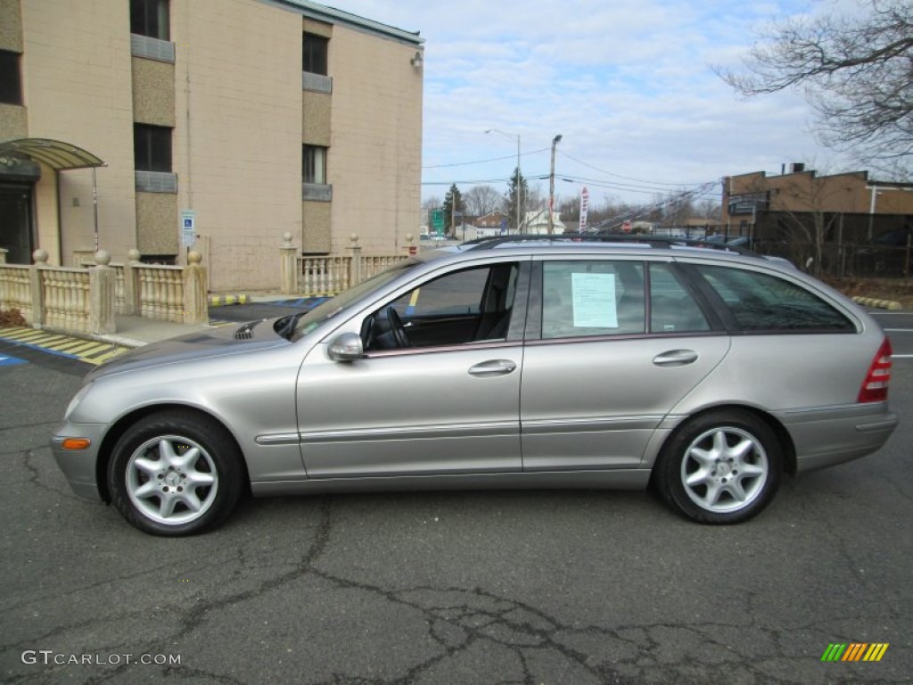 Pewter Silver Metallic 2004 Mercedes-Benz C 240 4Matic Wagon Exterior Photo #89198932