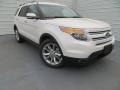 2014 White Platinum Ford Explorer Limited  photo #2