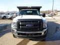 Oxford White - F450 Super Duty XL Regular Cab 4x4 Dump Truck Photo No. 3