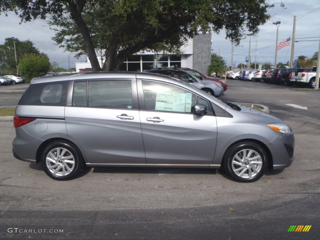Liquid Silver Metallic 2014 Mazda MAZDA5 Sport Exterior Photo #89201062