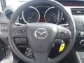 2014 Mazda MAZDA5 Black Interior Steering Wheel Photo