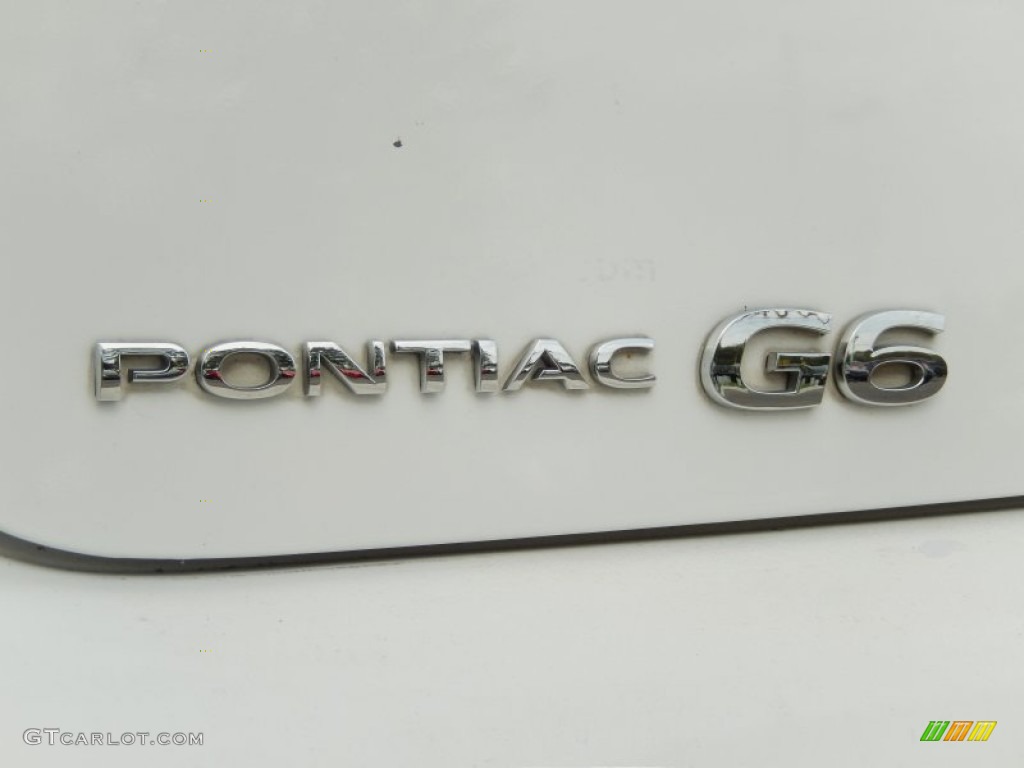 2009 Pontiac G6 GXP Sedan Marks and Logos Photo #89201683