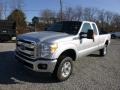 Ingot Silver Metallic 2014 Ford F250 Super Duty XLT SuperCab 4x4 Exterior