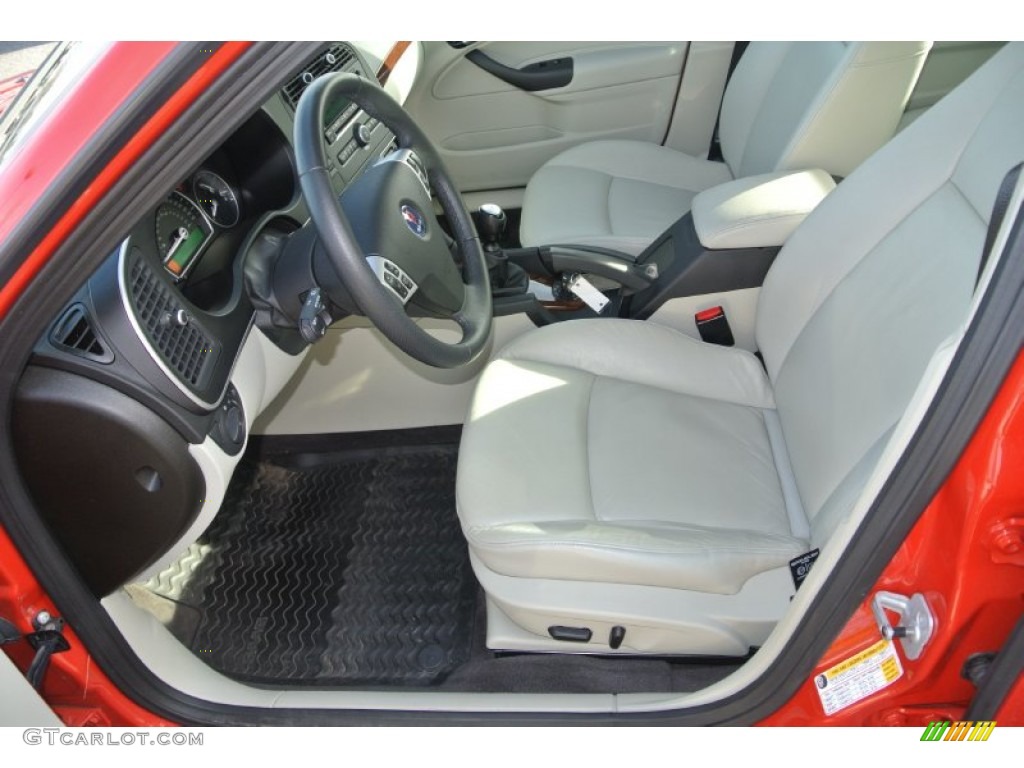 2010 9-3 2.0T Sport Sedan - Laser Red / Parchment photo #8