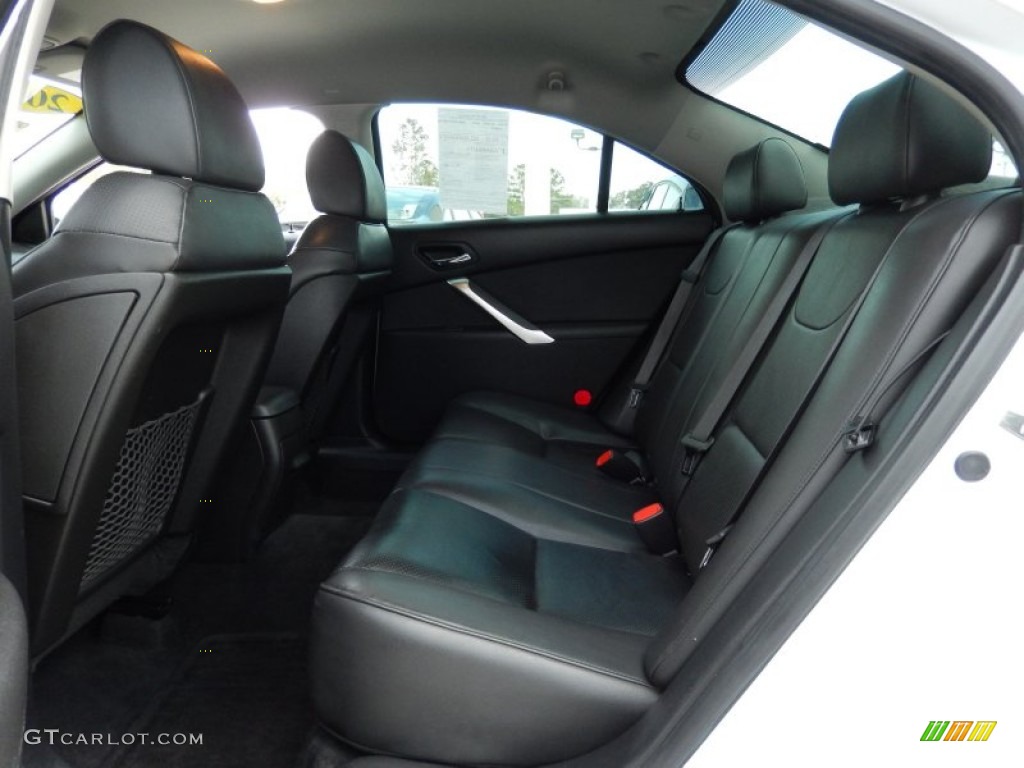 Ebony Interior 2009 Pontiac G6 GXP Sedan Photo #89201818