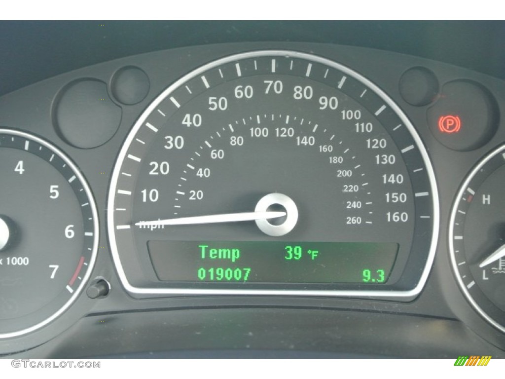 2010 Saab 9-3 2.0T Sport Sedan Gauges Photo #89202007