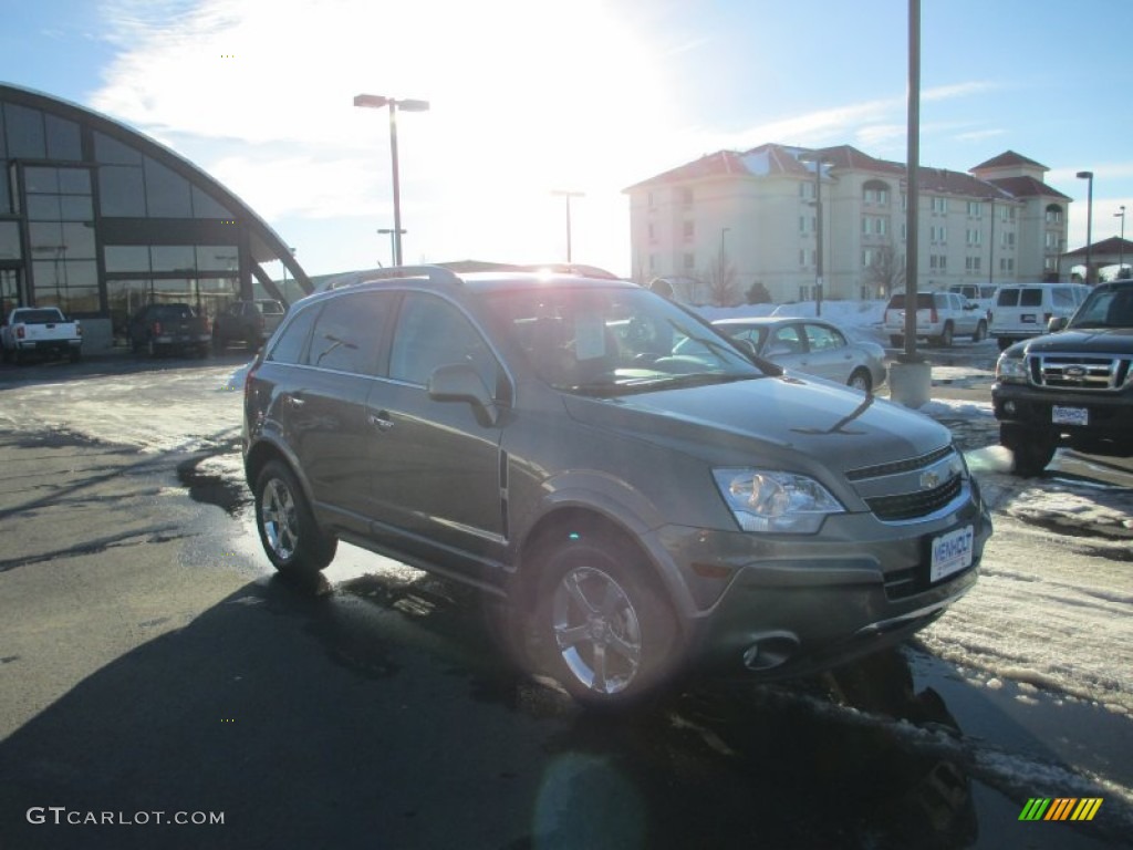 2012 Captiva Sport LTZ AWD - Mocha Steel Metallic / Black photo #1