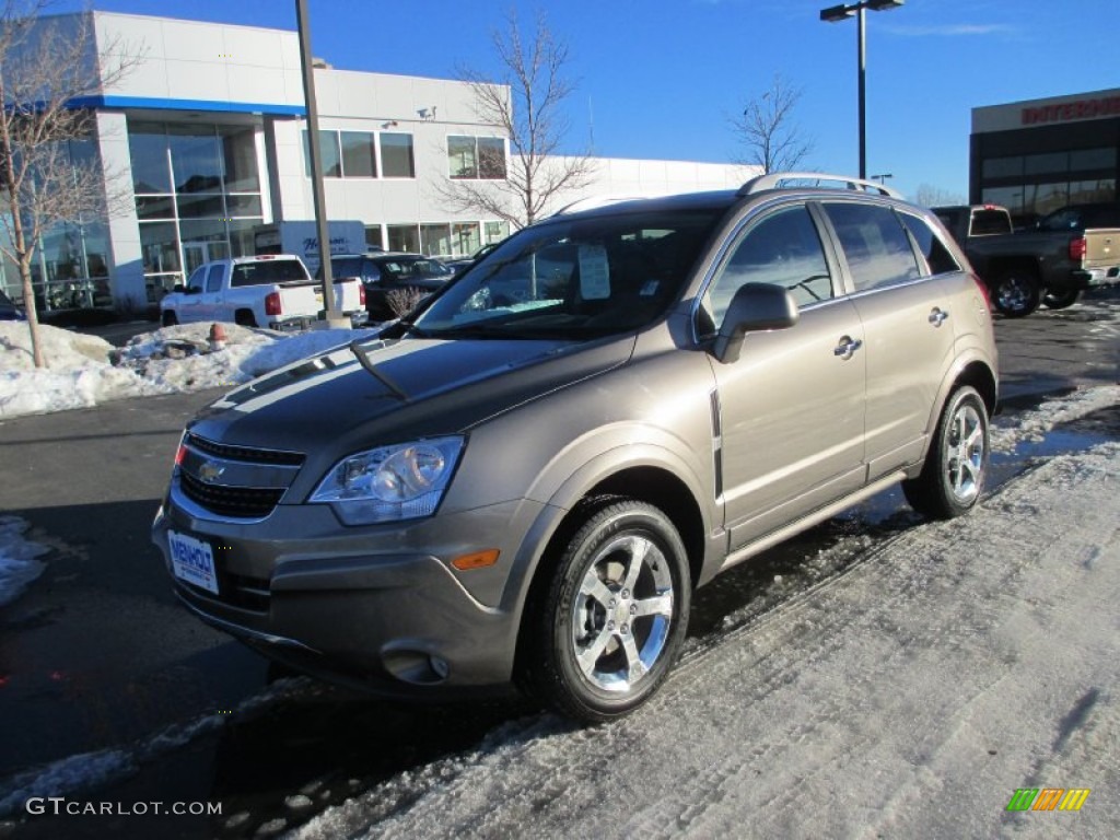 2012 Captiva Sport LTZ AWD - Mocha Steel Metallic / Black photo #2