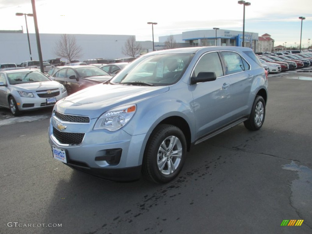 2014 Equinox LS - Silver Topaz Metallic / Jet Black photo #2