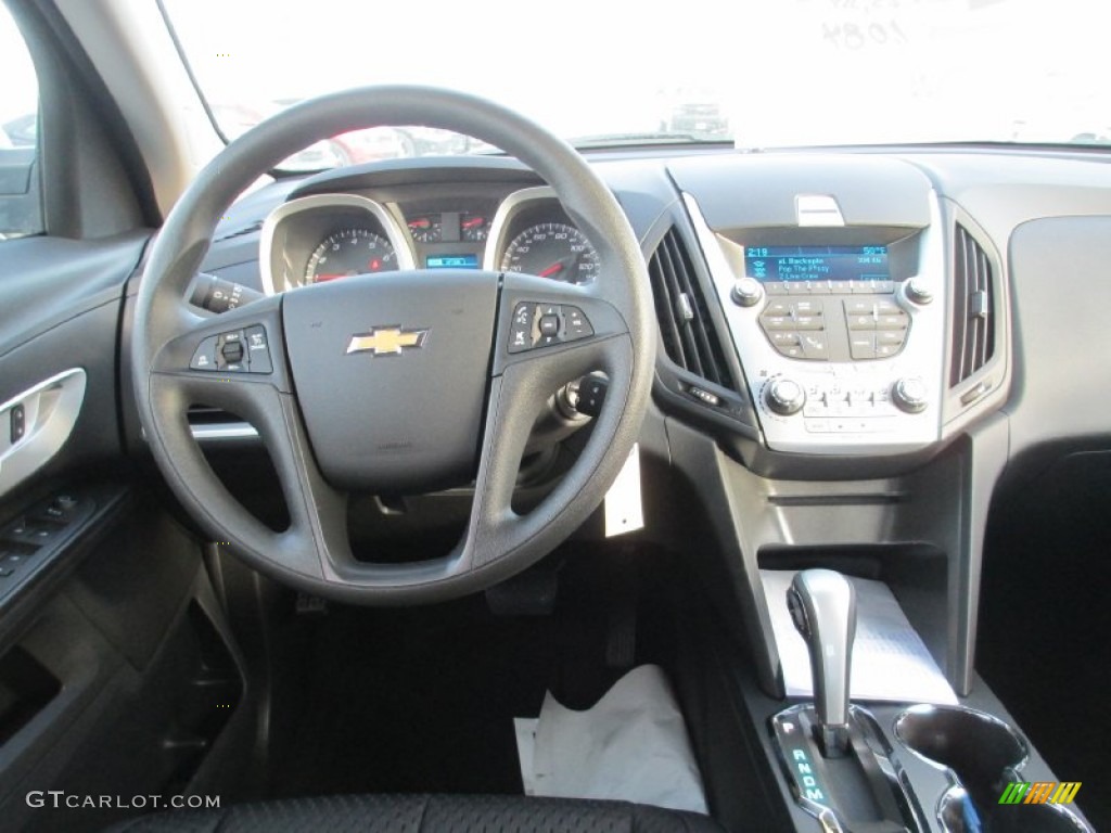 2014 Equinox LS - Silver Topaz Metallic / Jet Black photo #8