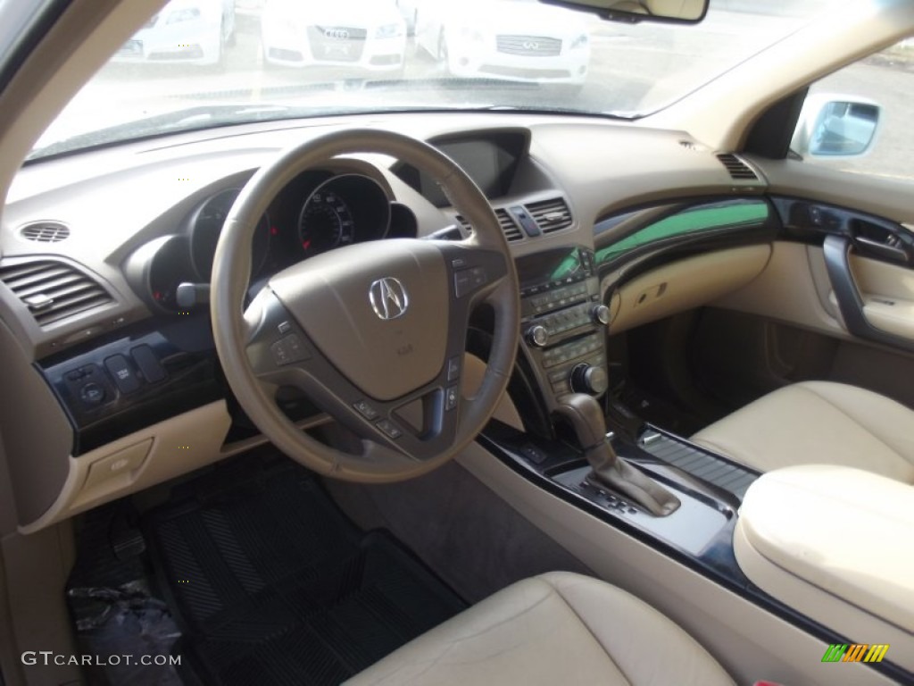 Taupe Interior 2008 Acura MDX Technology Photo #89204689
