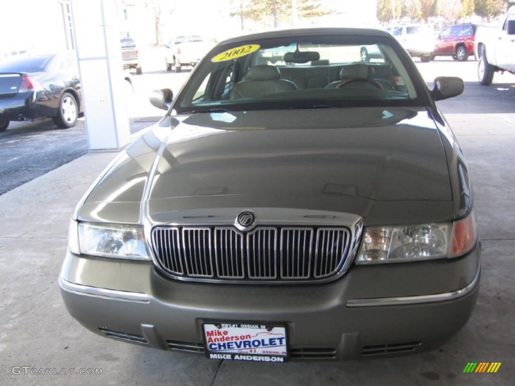 2002 Grand Marquis LS - Aspen Green Metallic / Medium Parchment photo #22