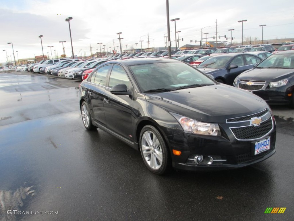 2014 Cruze LTZ - Black Granite Metallic / Jet Black photo #1