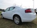 2014 Bright White Dodge Avenger SE  photo #2