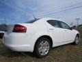 2014 Bright White Dodge Avenger SE  photo #3