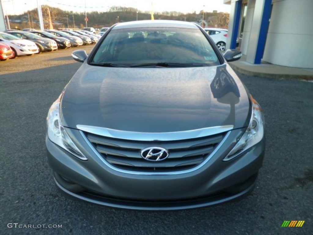 2014 Sonata GLS - Harbor Gray Metallic / Gray photo #2