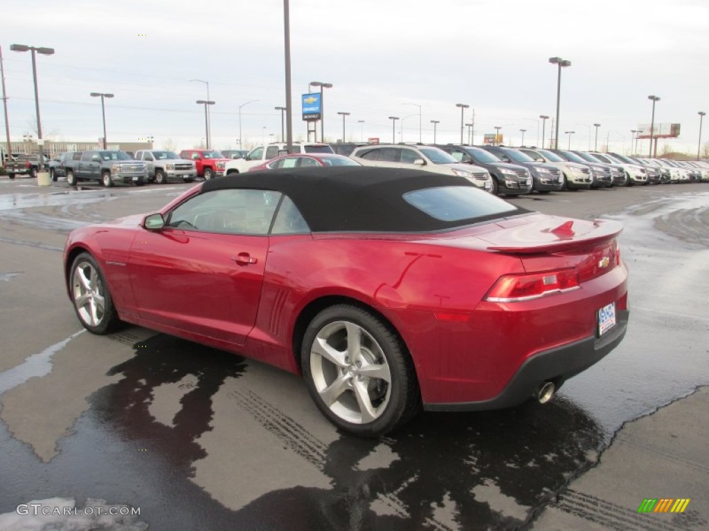 2014 Camaro SS Convertible - Crystal Red Tintcoat / Black photo #3